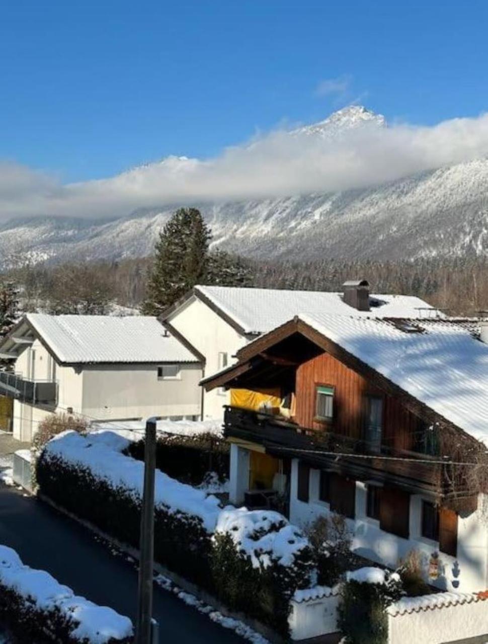 Wohnung 3 Mit Balkon Und Bergblick Großgmain Exterior foto